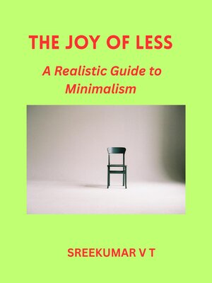 cover image of The Joy of Less
